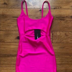 Fashionnova Cut To The Chase Mini Dress